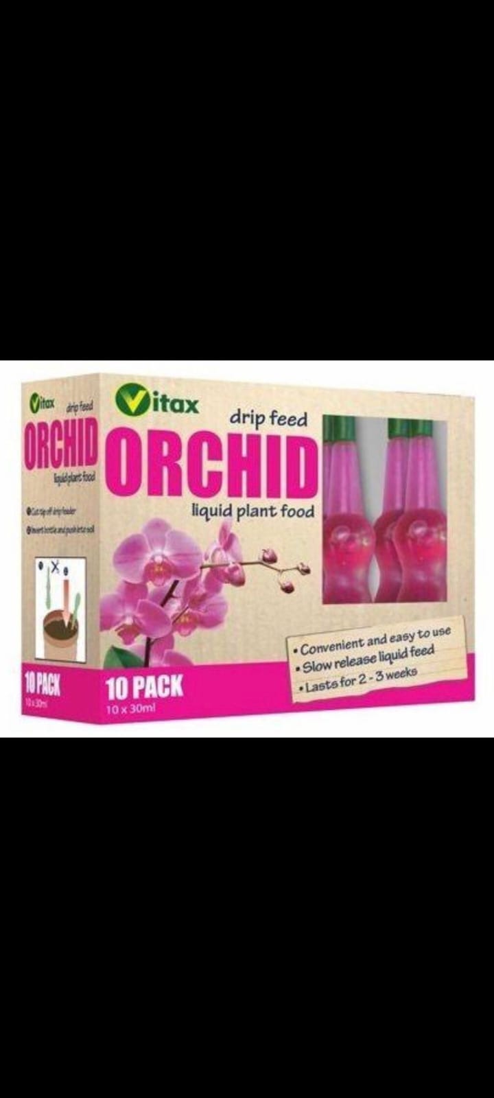 Vitax Orchid drip feed 30ml