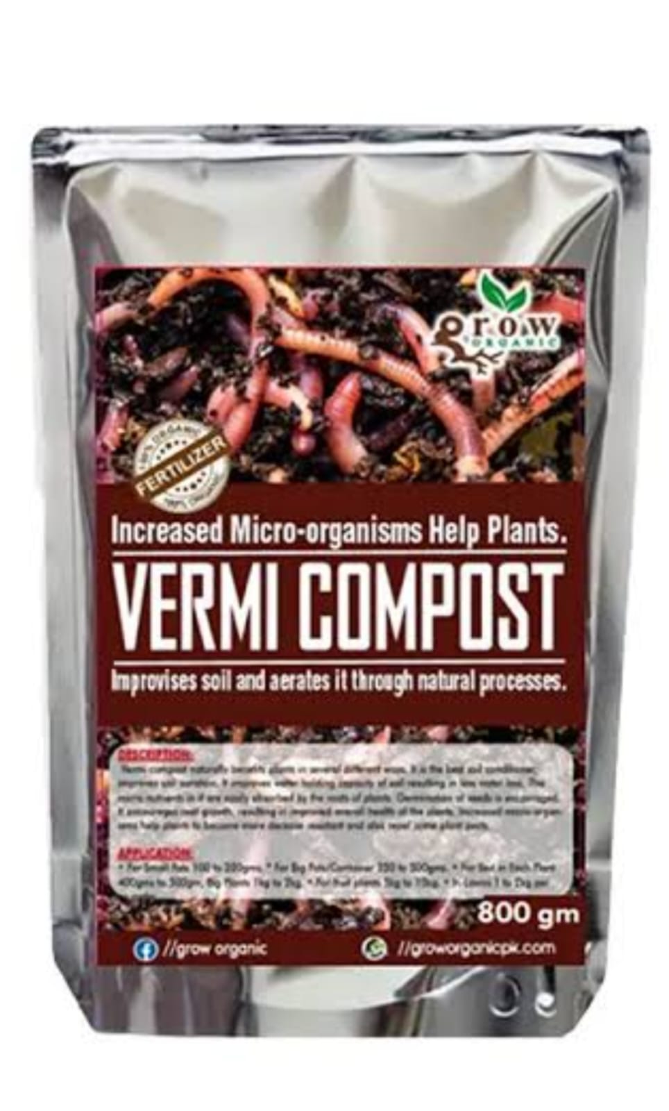 Grow organic Vermi compost